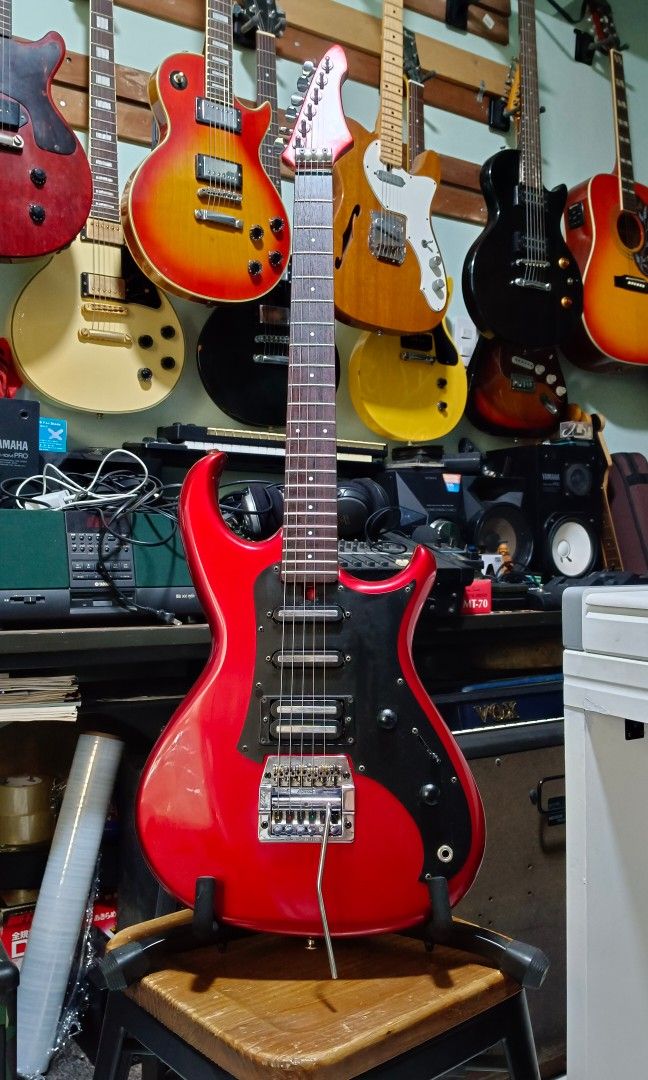 Aria pro2 rs knight warrior electric guitar (Category: Musical Instruments) located in Paranaque City. Submitted by yourhonorvoy (Listing ID 1239760907, Image 3). Description: 06-27-23 New arrival from japan🇯🇵 Aria pro2 rs knight warrior 18k only With softcase With minor dents and scratches 👍New ordinary strings( kulang Ng E) 💪User set up.... 👍Payment thru cash, bank transfer, gcash or in any remittance center 🚚We do shipping👍via lalamove,