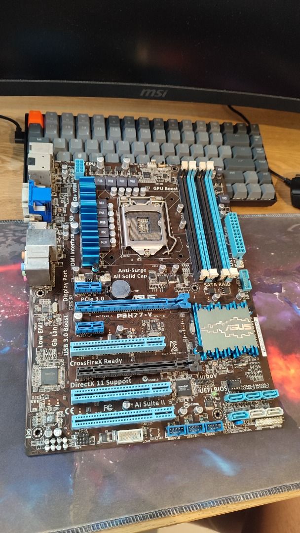 ASUS PBH77-V ATX Intel 3rd Generation Motherboard, Computers & Tech ...