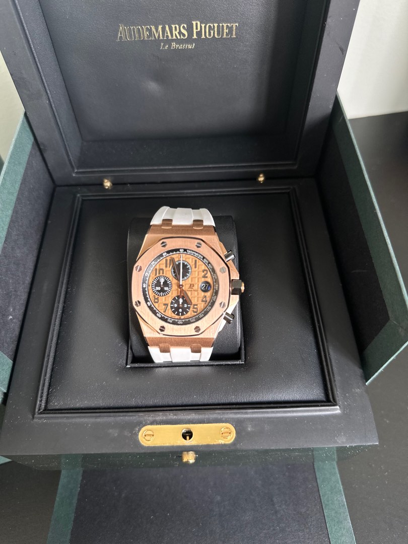 royal oak offshore chronograph rose gold