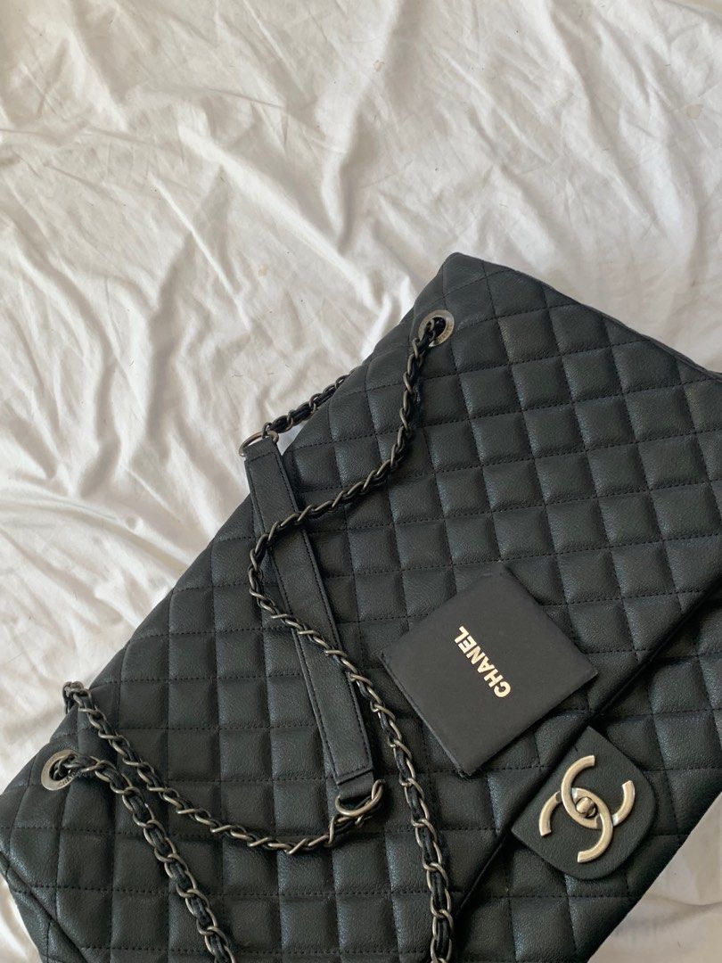 Chanel XXL Airline Classic Flap Bag/ Rare, Luxury, Bags & Wallets