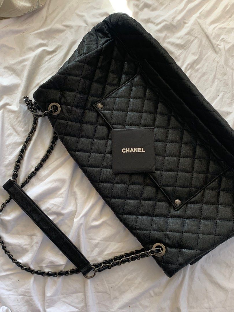 Chanel Xxl Airline Classic Flap Bag/ Rare, Luxury, Bags & Wallets On  Carousell