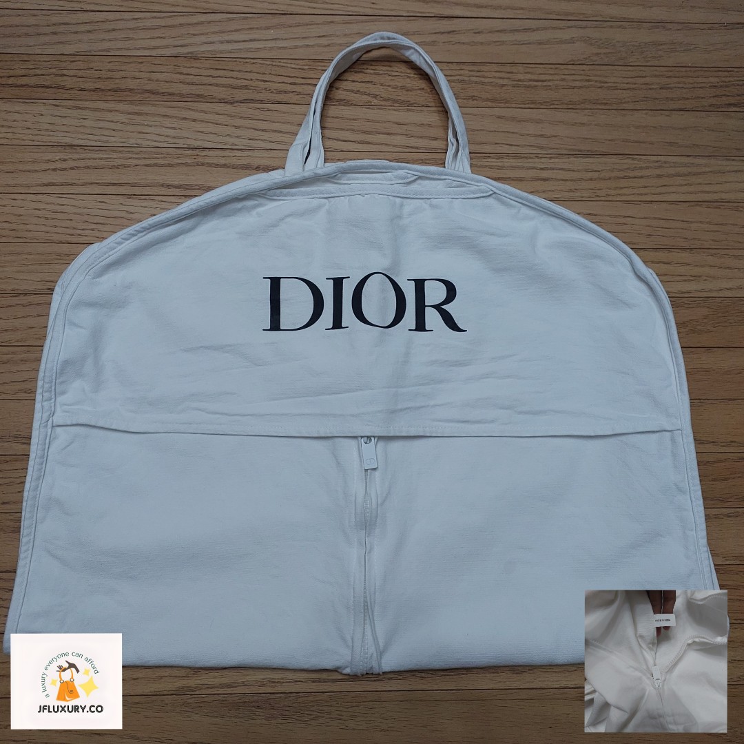 Authentic Dior garment bag, Luxury, Apparel on Carousell