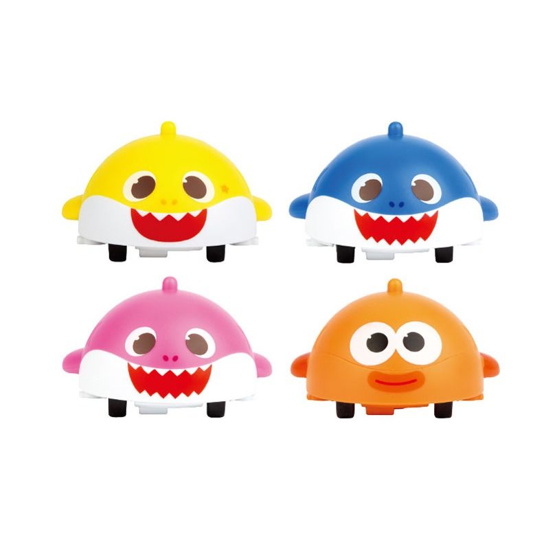 Baby Shark Gyro Fidget Spinner Cars Vehicles Spinning 4pcs Toys Set