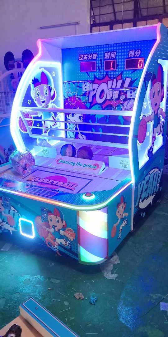 BASKETBALL ARCADE MACHINE FOR 2 PLAYERS (Category: Kids Toys) located in San Pablo. Submitted by wrbreyestrading (Listing ID 1239782032, Image 2). Description: BASKETBALL ARCADE MACHINE FOR 2 PLAYERS PHP 182,000 PHP 182,000 PHP 182,000 NOTE: ⦁ AVAILABLE ON PRE-ORDER BASIS ⦁ MINIMUM OF PHP 5,000 DOWN PAYMENT/RESERVATION ⦁ ETA: 45-60 DAYS UPON RESERVATIONS How to play: 1. Insert coins to start game. 2. Press the START button, then ball will come do