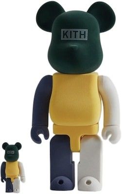 Bearbrick 400%+100% KITH x Beam, 興趣及遊戲, 玩具& 遊戲類- Carousell