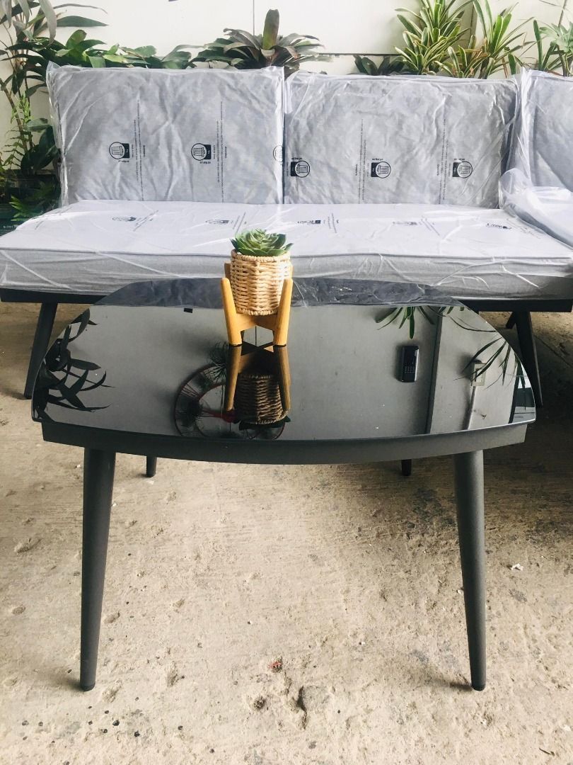 Belavi Outdoor Lounge with Chaise, Furniture & Home Living, Outdoor