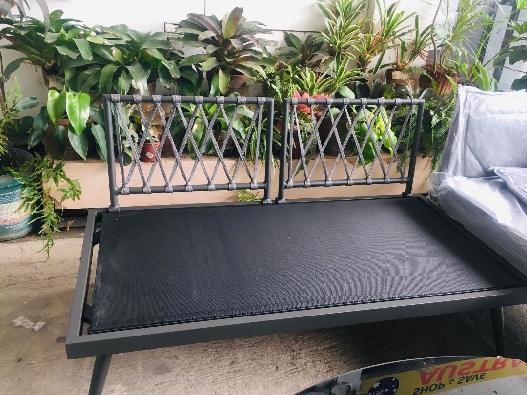 Belavi Outdoor Lounge with Chaise, Furniture & Home Living, Outdoor