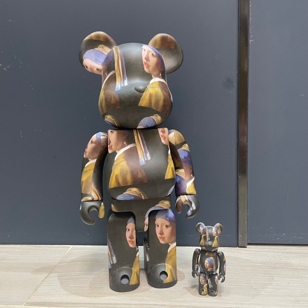 BE@RBRICK - BE@RBRICK  Johannes Vermeer 100％ &amp; 400％ Be@rbrick Johannes Vermeer (Girl with a Pearl Earring) 100