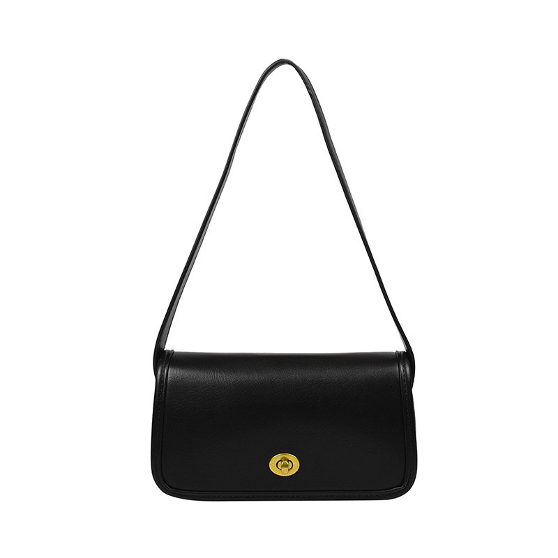 BN Black Classy Leather Bag Korean 2023, Women's Fashion, Bags ...