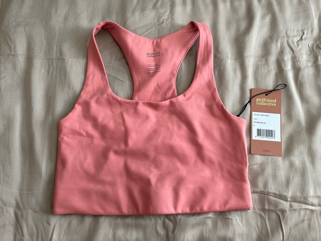 BNWT: Girlfriende Collective Paloma Racerback Bra in Size S, Women's  Fashion, Activewear on Carousell