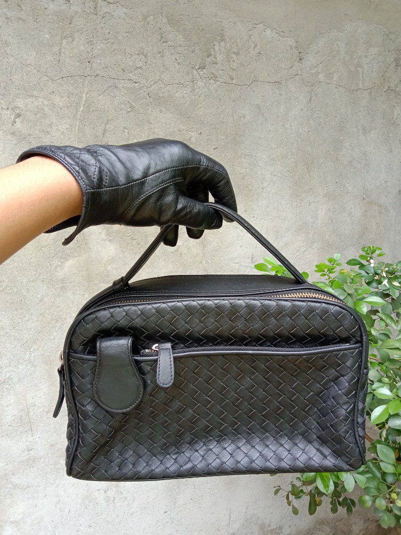 Bottega toiletry bag on Carousell