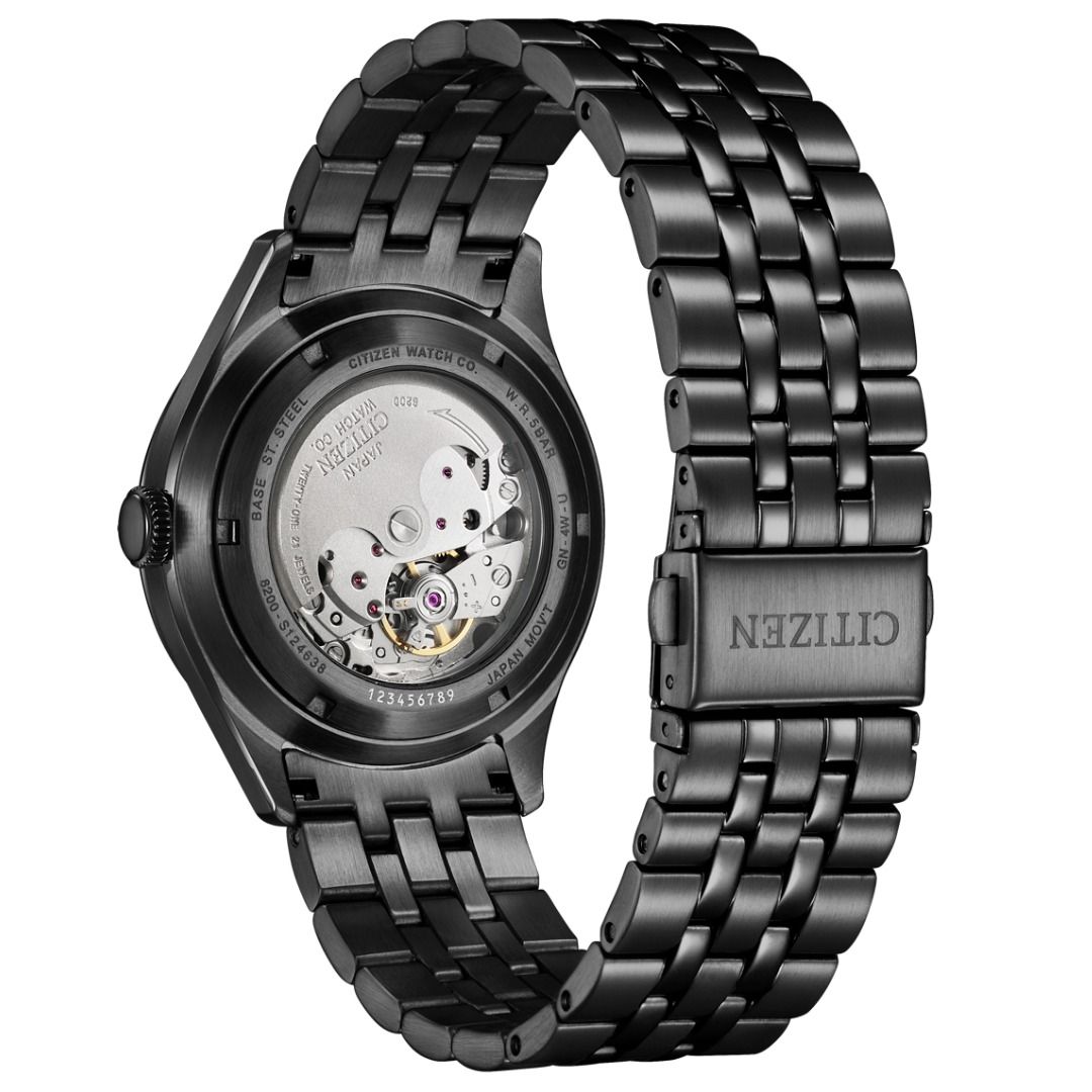 All black metal clearance watch