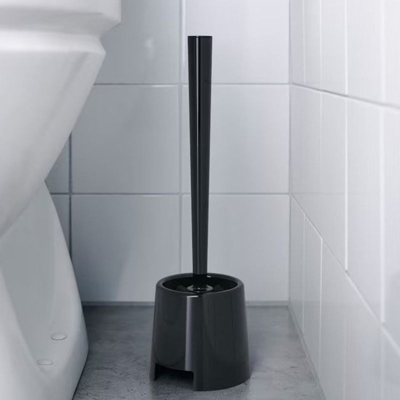 Brand new Ikea Bolmen toilet brush holder black, Furniture & Home Living, Bathroom & Kitchen