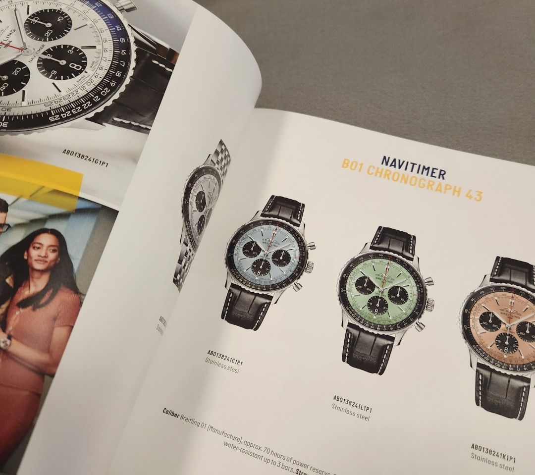 Breitling Magazine Catalogue 2022 2023, Hobbies & Toys, Books