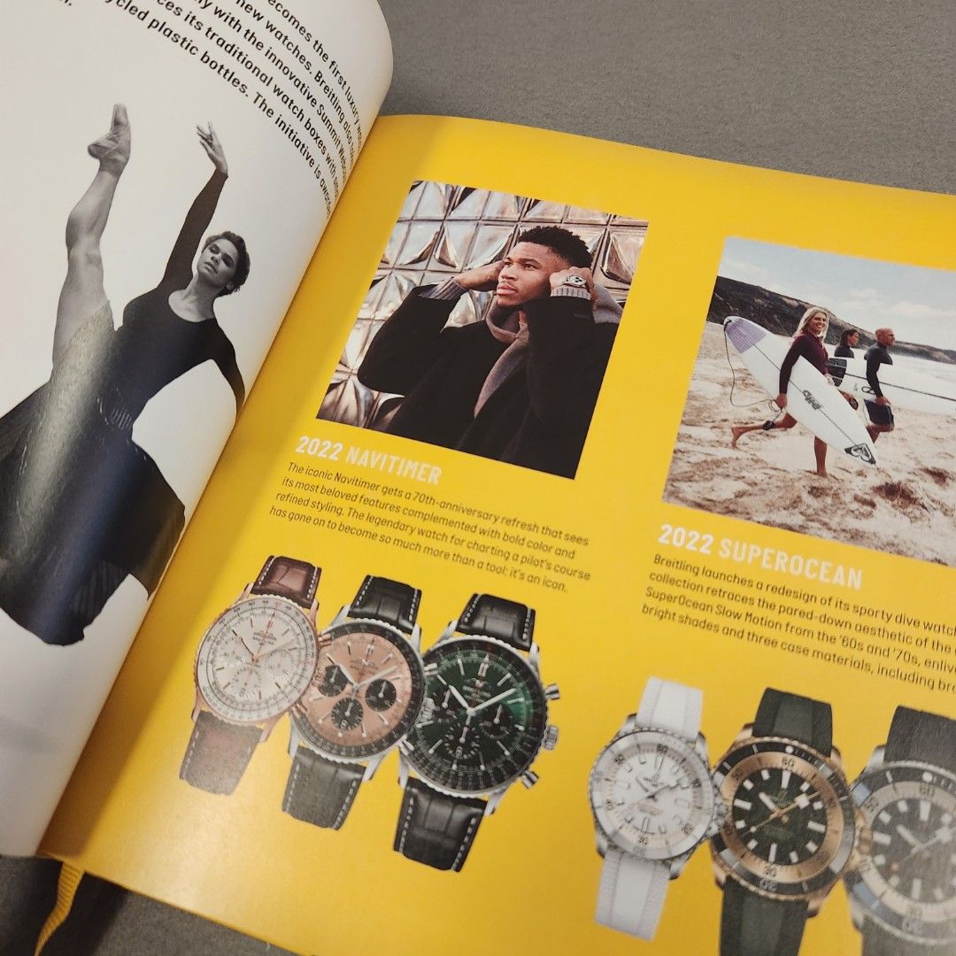 Étui De Voyage Breitling Avec Catalogue Chronolog 2022/2023 - Noir - Neuf