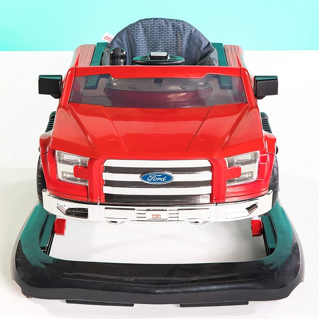 Bright Starts Ways to Play Walker Ford F 150 Red 4 in 1 Walker