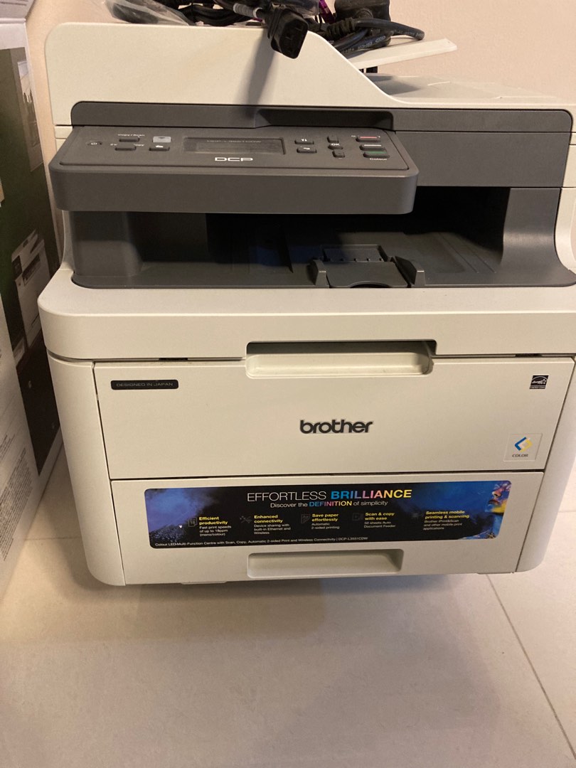 Brother DCP-L3551cdw Colour Laser Printer Review - Eco Ink