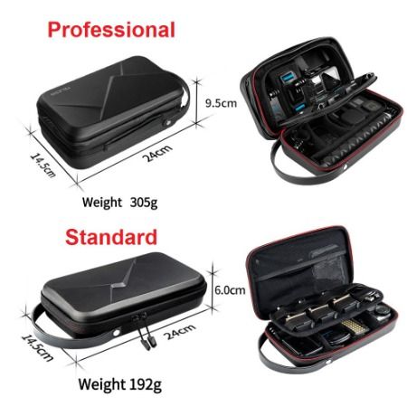 Carrying Case Storage Carry Bag for GoPro HERO 11 10 9 8 7 6 5 DJI OSMO POCKET ACTION Camera FC2353