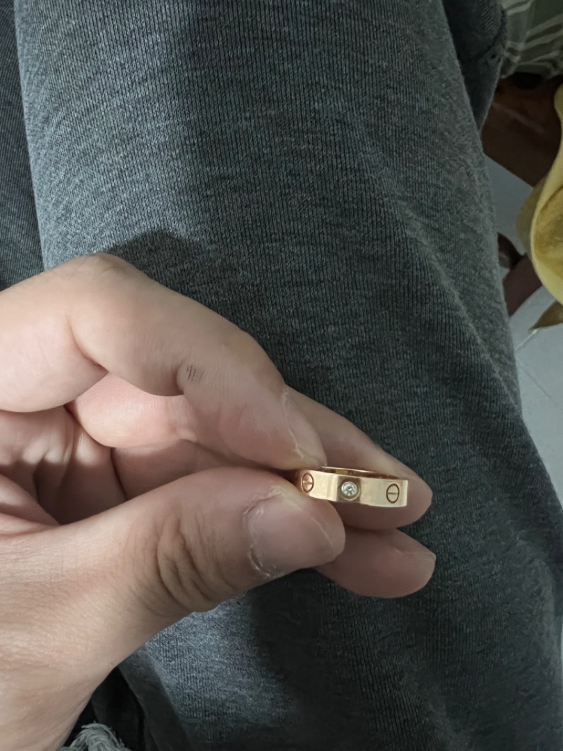 Cartier love ring scratches new arrivals