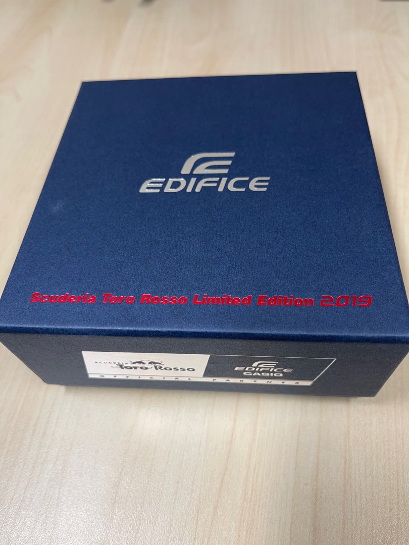 Edifice toro rosso top limited edition 2019