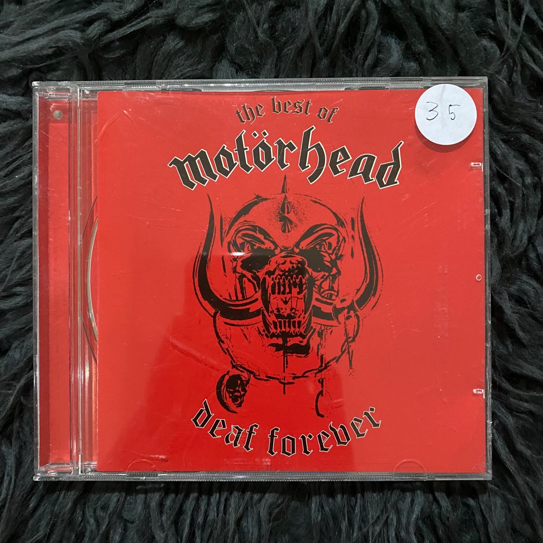 CD MOTORHEAD The best of -deaf forever, Hobbies & Toys, Music & Media ...