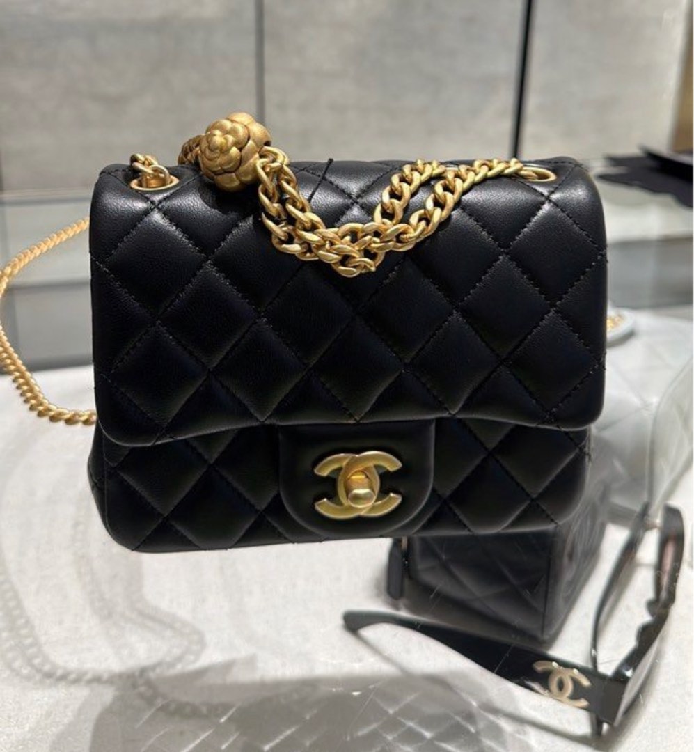 Chanel 23s camellia adjustable flap bag, Luxury, Bags & Wallets on