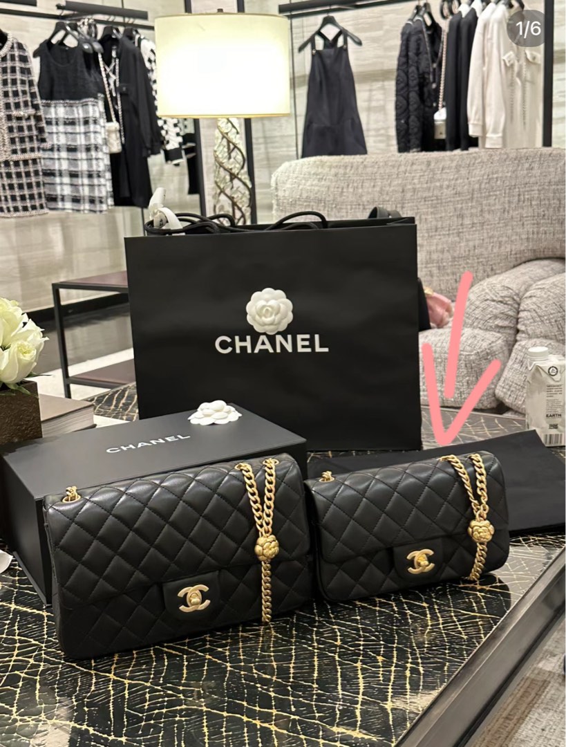 Chanel 23s mini flap handbag, Women's Fashion, Bags & Wallets, Shoulder ...