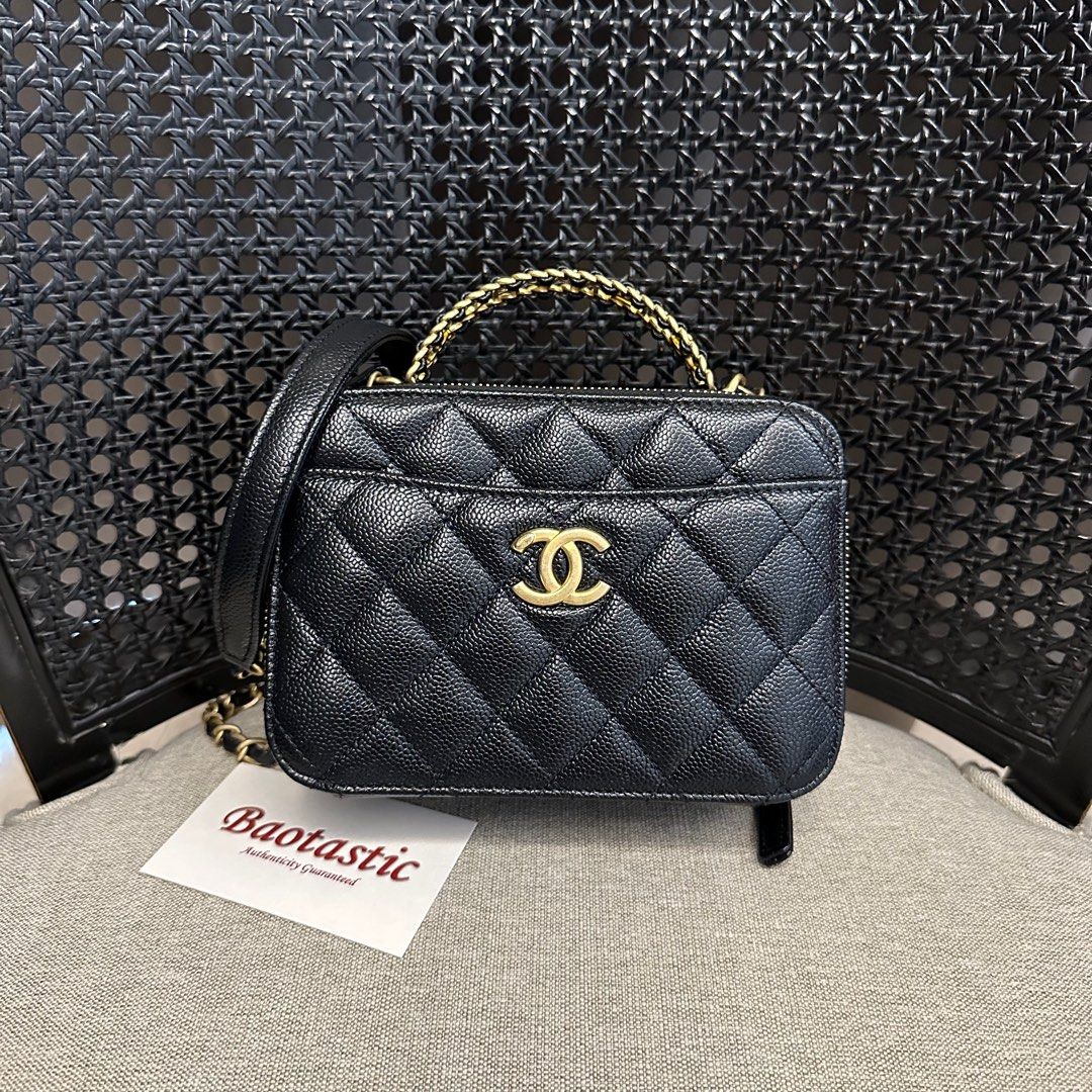 Chanel Pick Me Up Handle Vanity Top Handle Bag, Luxury, Bags