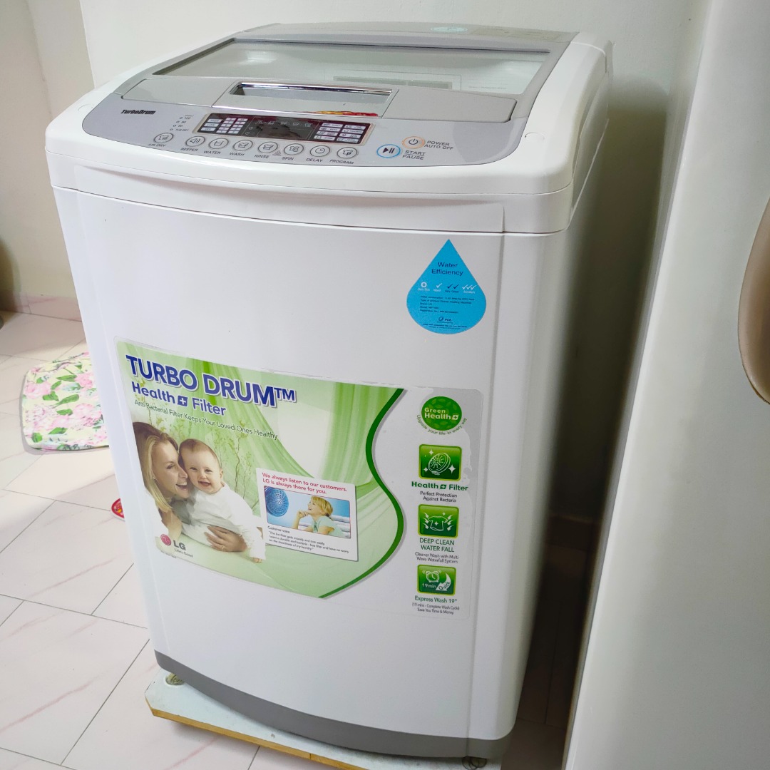 [Clearance] 10kg LG Washing Machine, TV & Home Appliances, Washing