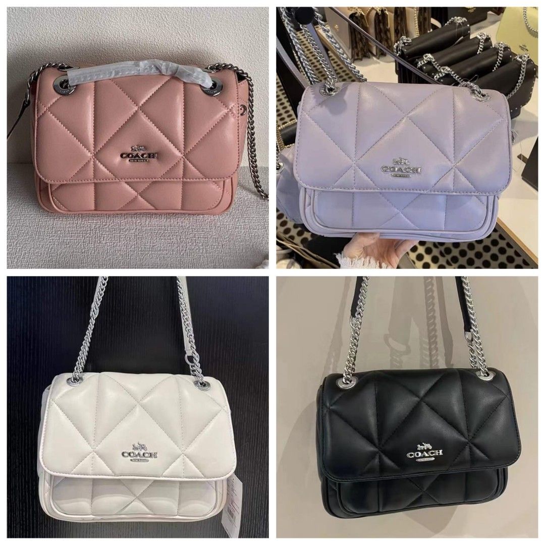 Coach Klare Crossbody 25 With Puffy Diamond Quilting 羊皮手袋CJ611 ...