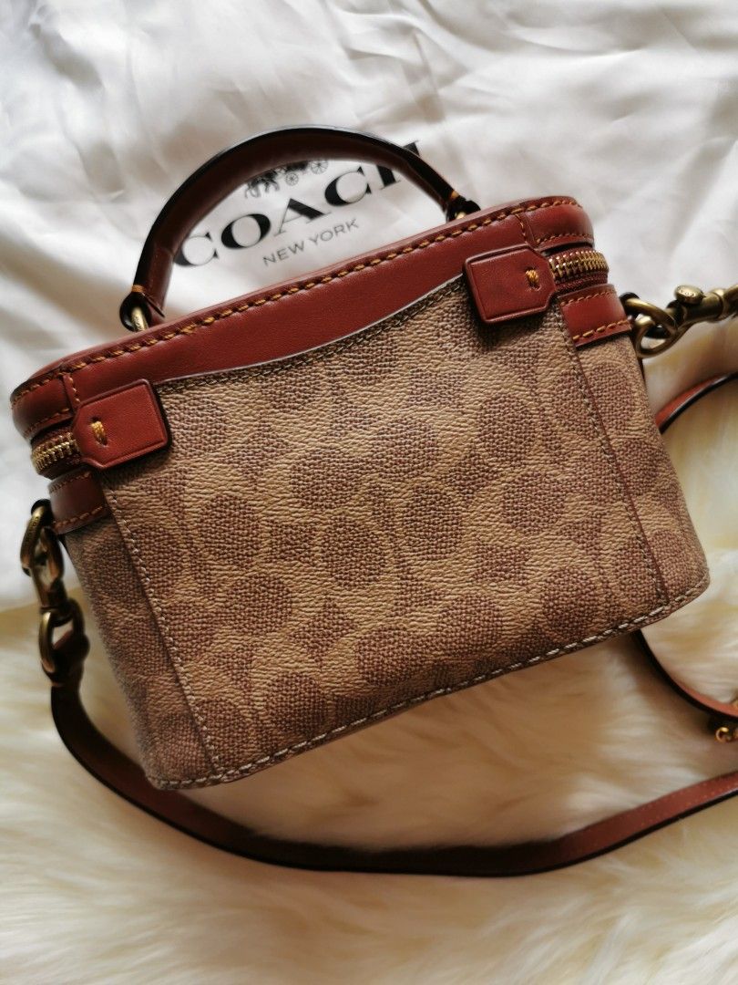 Coach trail best sale bag price