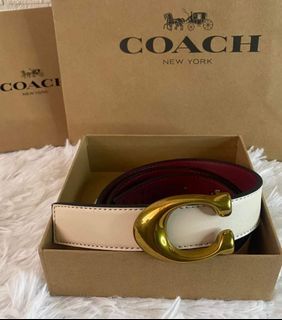 Coach women's belt
