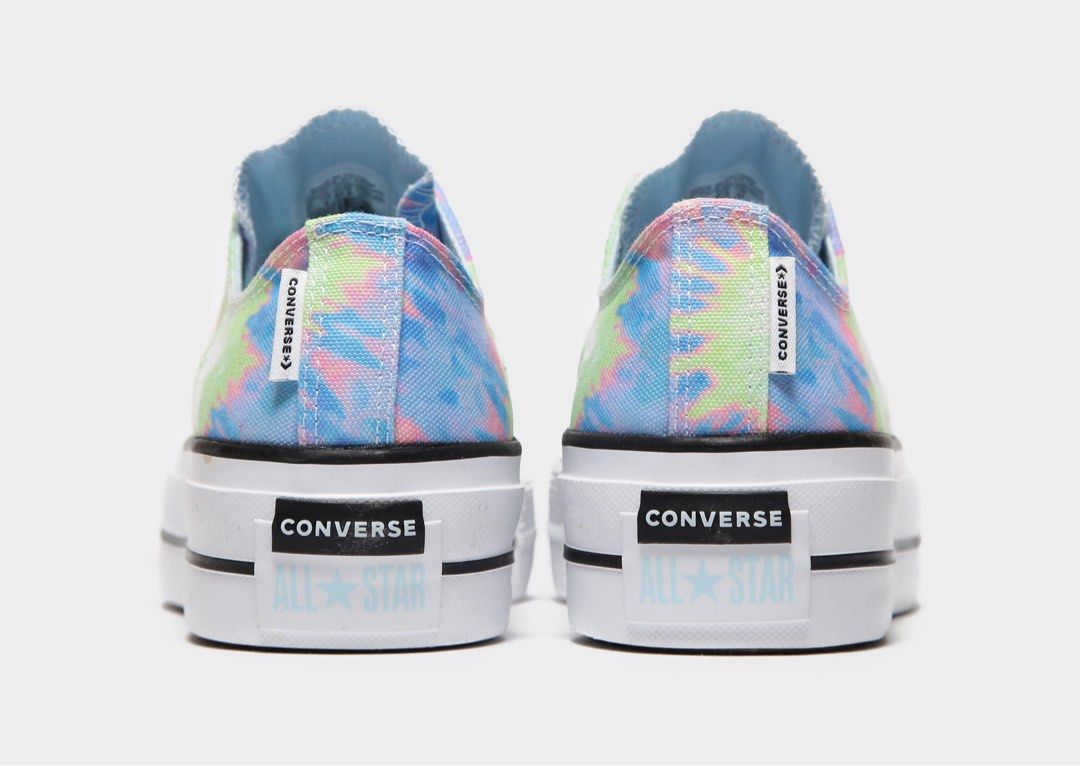Converse tie dye plataforma shop