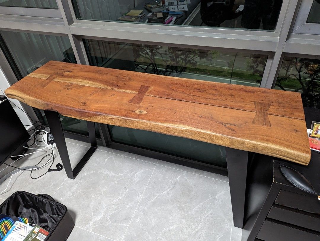 Crate and barrel outlet yukon console table