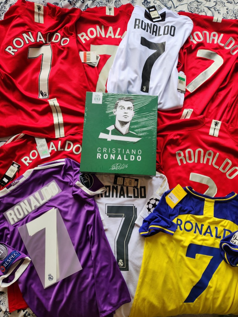 Cristiano Ronaldo Box Limited Edition 21st Anniversary Jersey Sporting 2023  NEW |