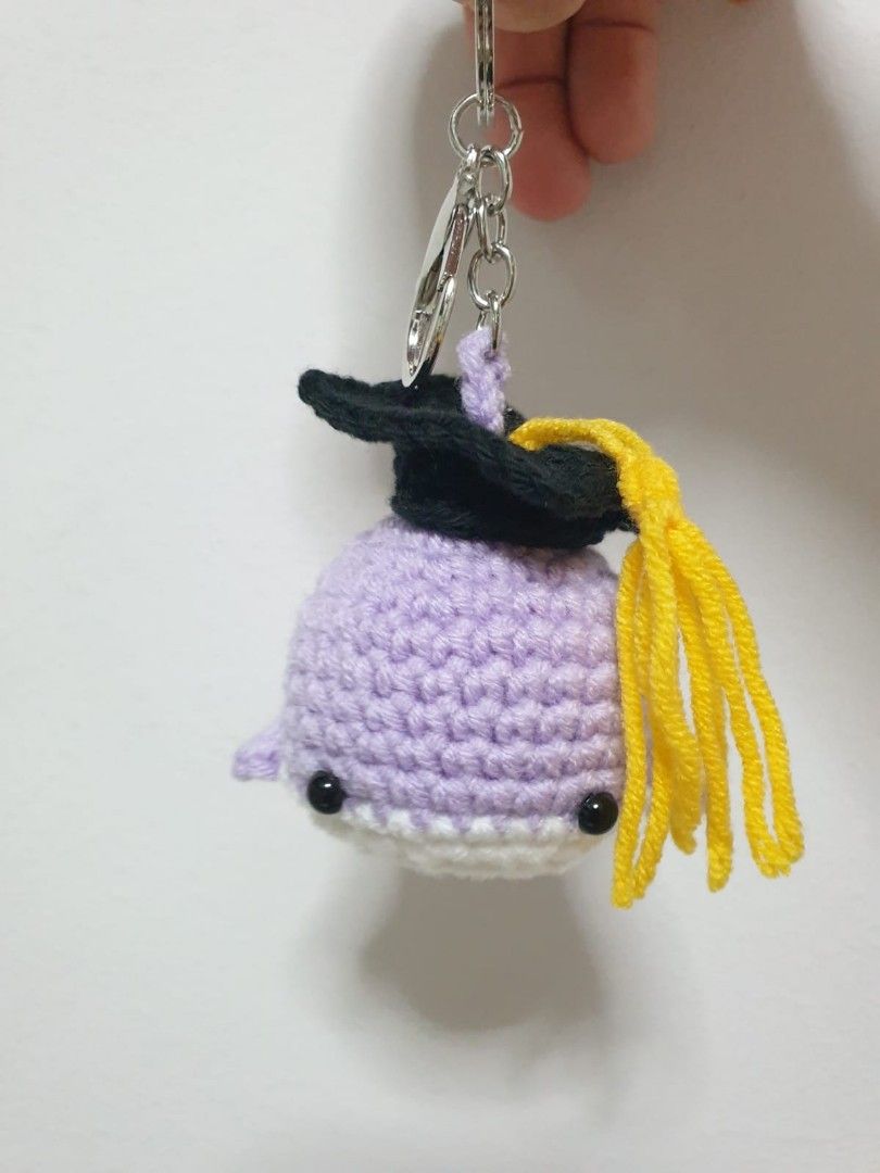 Whale keychain on sale