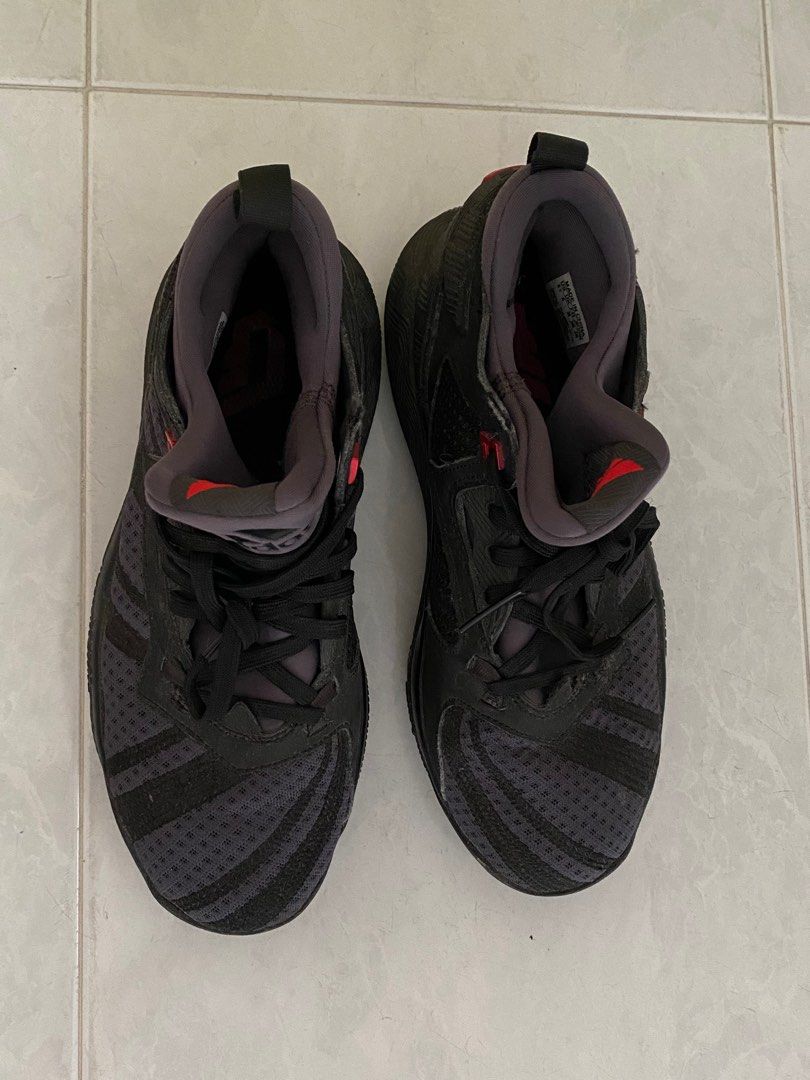 Adidas shark grey basketball shoes top