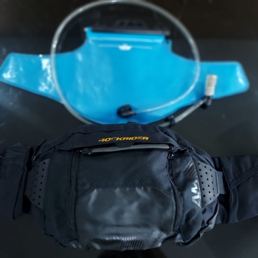 Decathlon Rockrider Waist Bag With Water Bladder, Men's Fashion, Bags