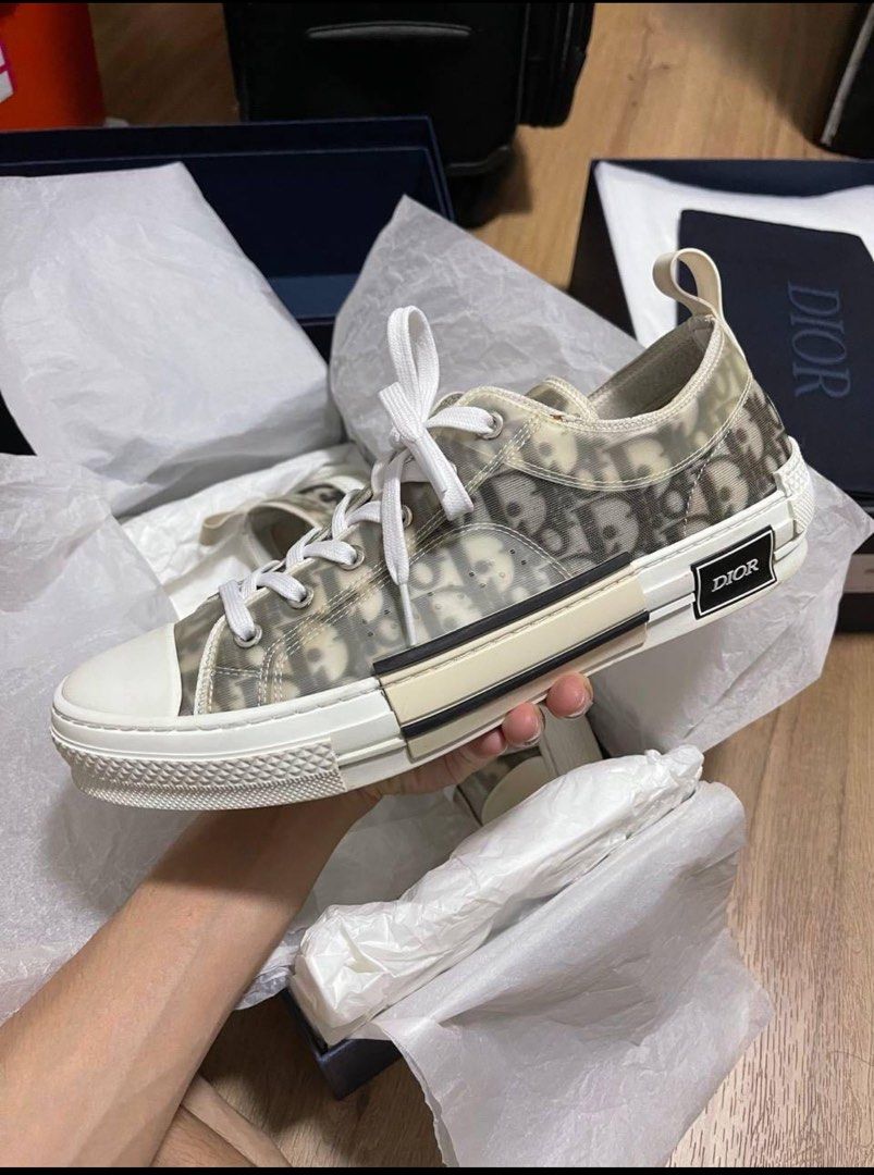Dior B23 authentic with receipt, Luxury, Sneakers & Footwear on Carousell