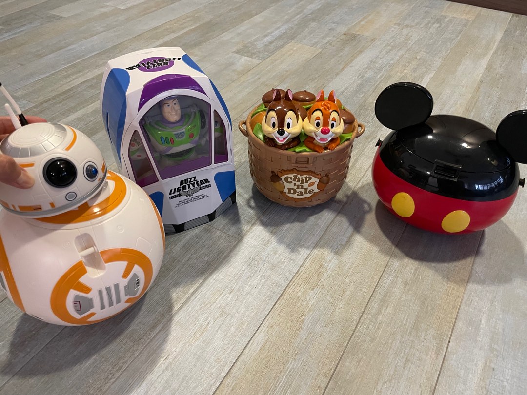 Disney popcorn buckets, Hobbies & Toys, Toys & Games on Carousell