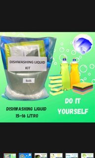 Diy dishwashing liquid kit 15-16L yield