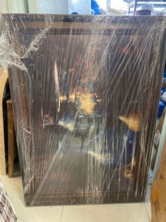 Draw 畫 木框 復古 vintage frame painting