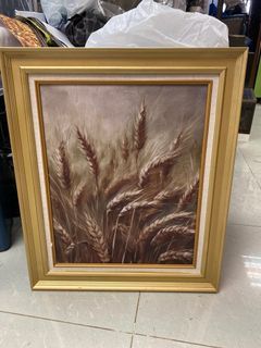 Draw 畫 木框 復古 vintage frame painting