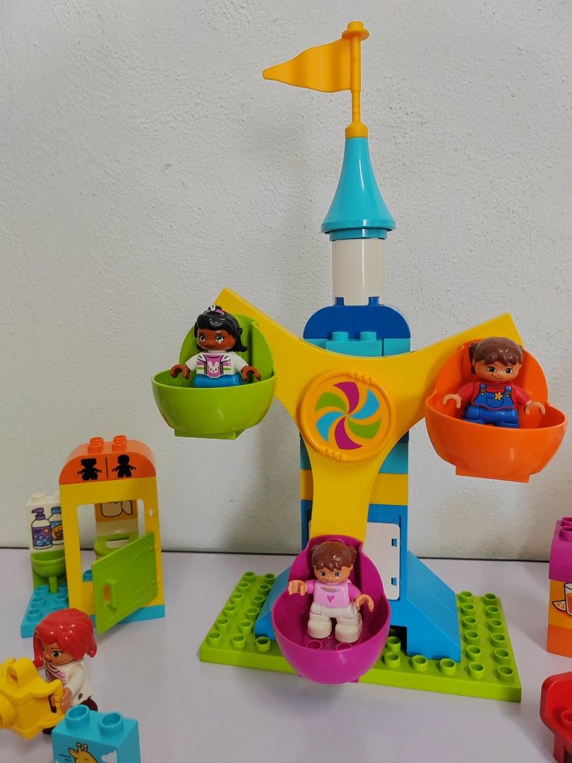 Duplo lego 10840 Town Big Fair complete set, Hobbies & Toys, Toys ...