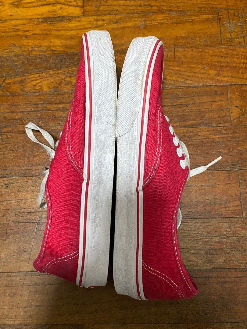 Red van sales shoes
