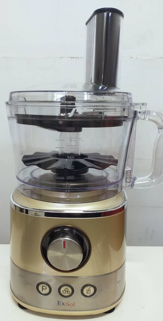 EXSOL MULTIFUNCTION FOOD PROCESSOR, Furniture & Home Living ...