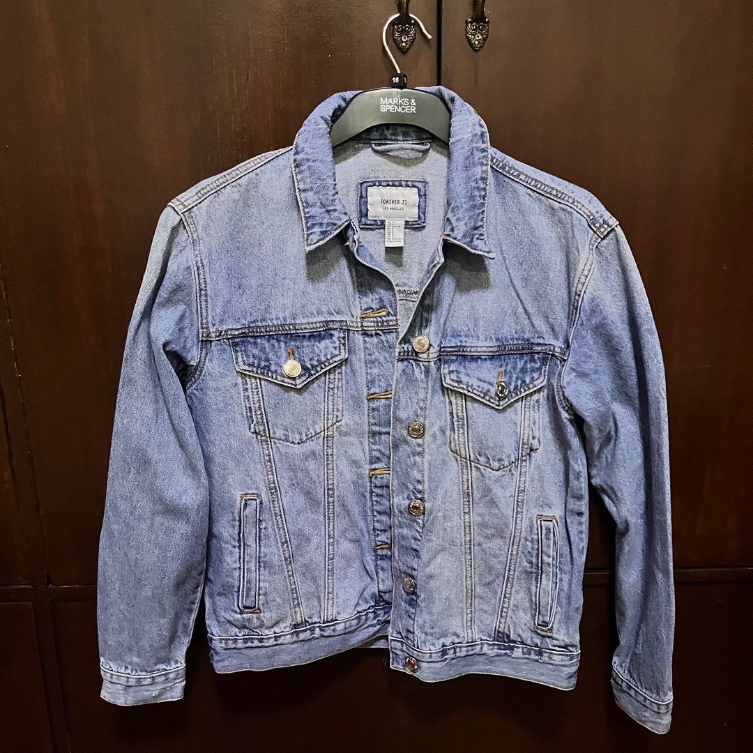 F21 jean jacket cheap