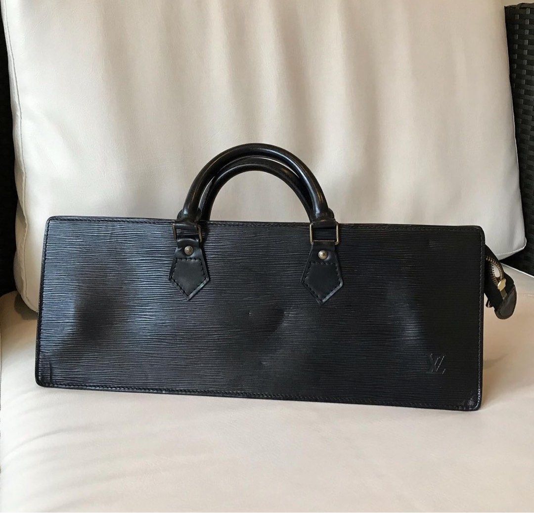 Authentic Louis Vuitton Adjustable Bag Leather Strap in Black, Luxury, Bags  & Wallets on Carousell