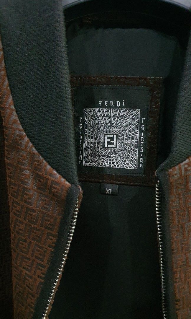 Fendi leather jackets best sale
