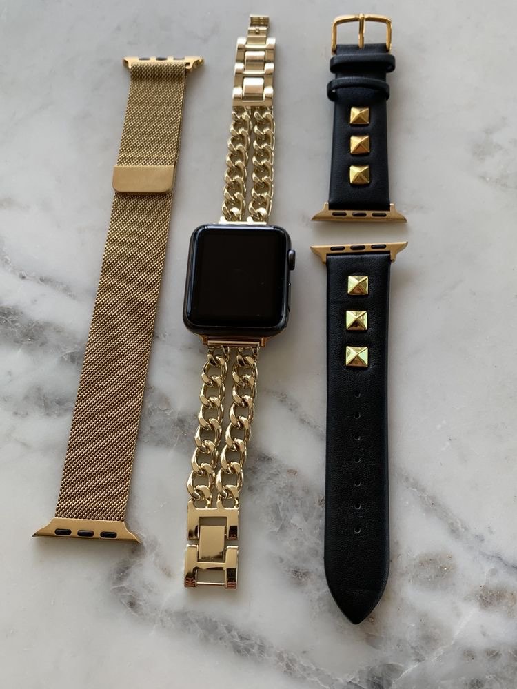 Flight Apple Watch Strap (Gold), Mobile Phones & Gadgets, Wearables